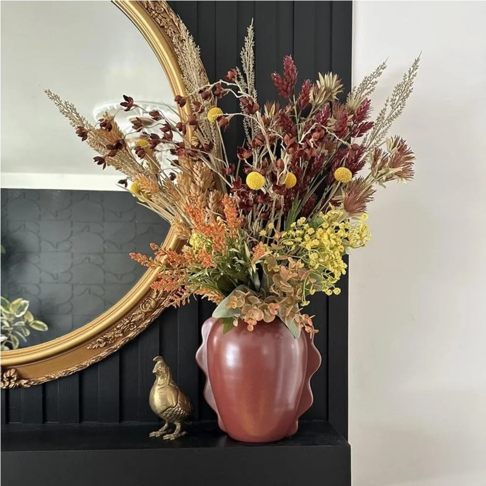 Studio McGee Ceramic Wavy Vase
